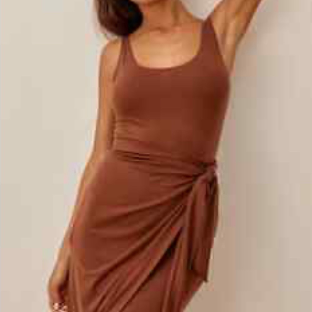 Reformation Sleeveless Wrap Dress